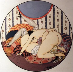 Series of watercolours published in 1925 under the title Les Délassements d